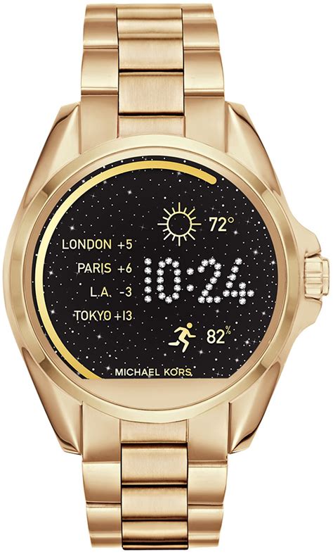 michael kors bradshaw smartwatch zifferblatt|michael kors smartwatch sale.